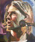 Original painting of Kurt Cobain