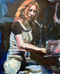Original Painting of Tori Amos Blue Haze